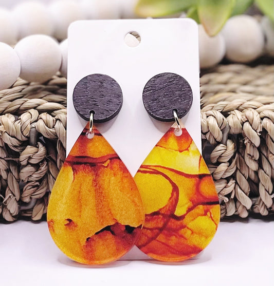 Watercolor Earrings